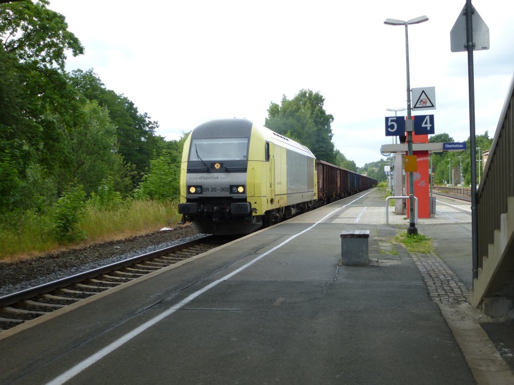 ER 20-002 is driving in Oberkotzu on July 11th 2013.
