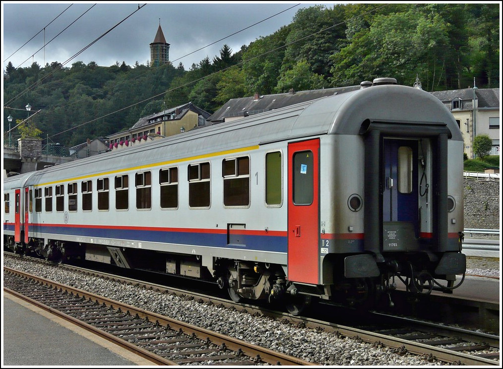 First class I 10 wagon taken in Clervaux on August 29th, 2010.