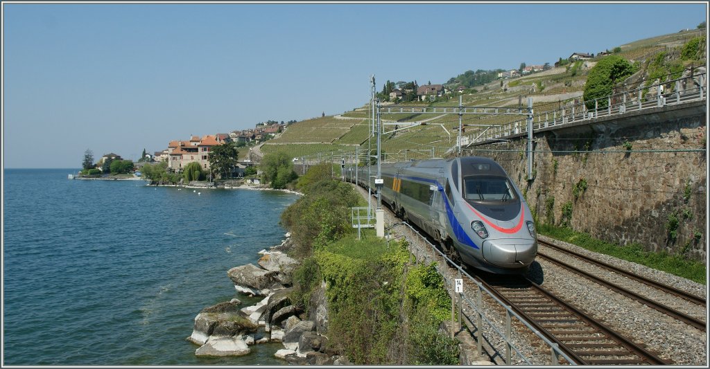 FS ETR 610 by St Saphorin on the way from Milan to Geneva.
26.04.2011