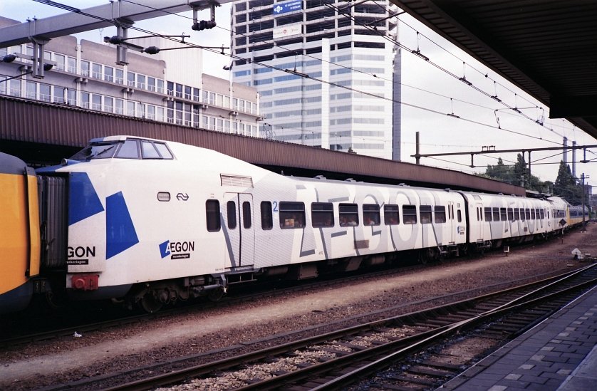 ICM-III in the colours of the Aegon assurance company. Utrecht July 1989.