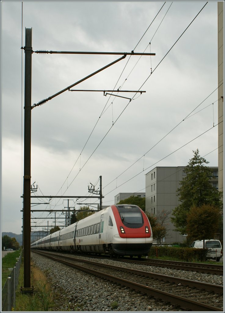 ICN 527 from Geneva Airport to St. Gallen by Grenchen.
19.10.2010