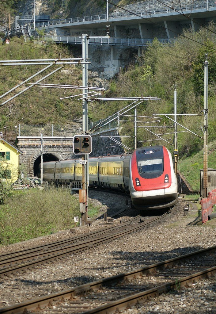 ICN to Lugano by Flelen.
15.04.2009