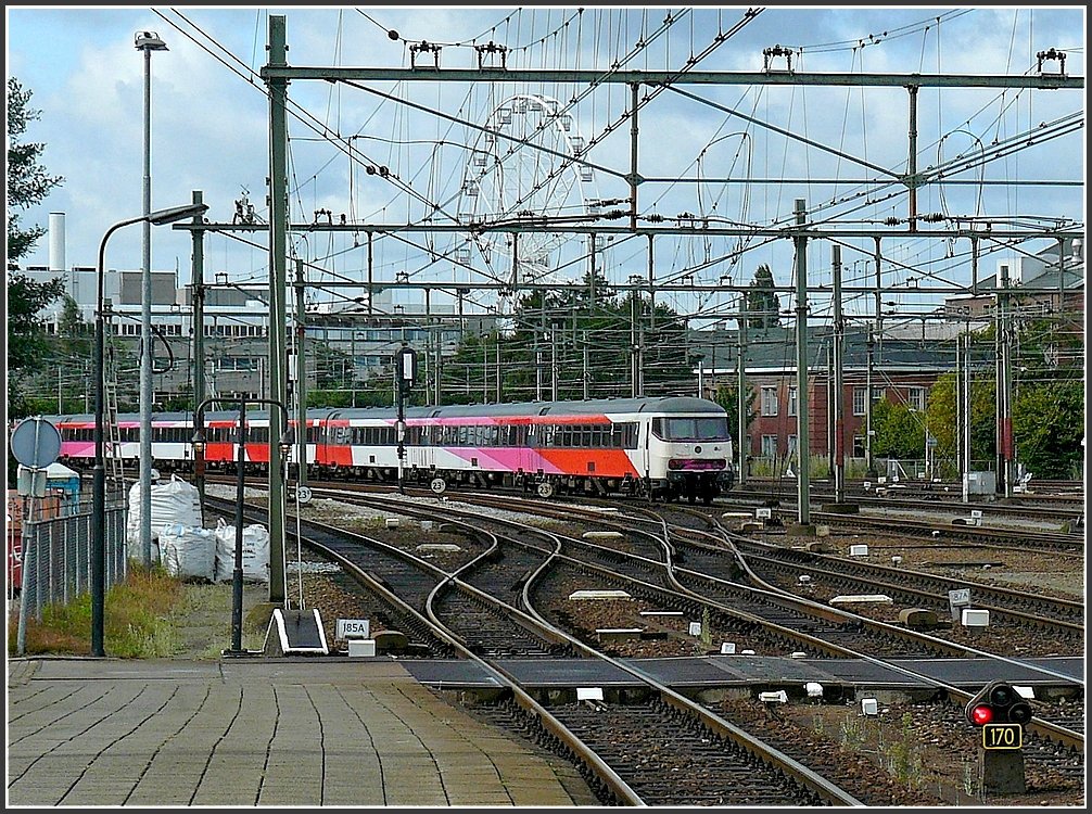 ICR control car in new colours is arriving at Roosendaal on September 5th, 2009.