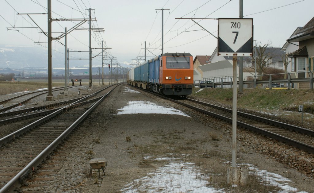 IR Cargo in Chavornay. 
01.02.2010