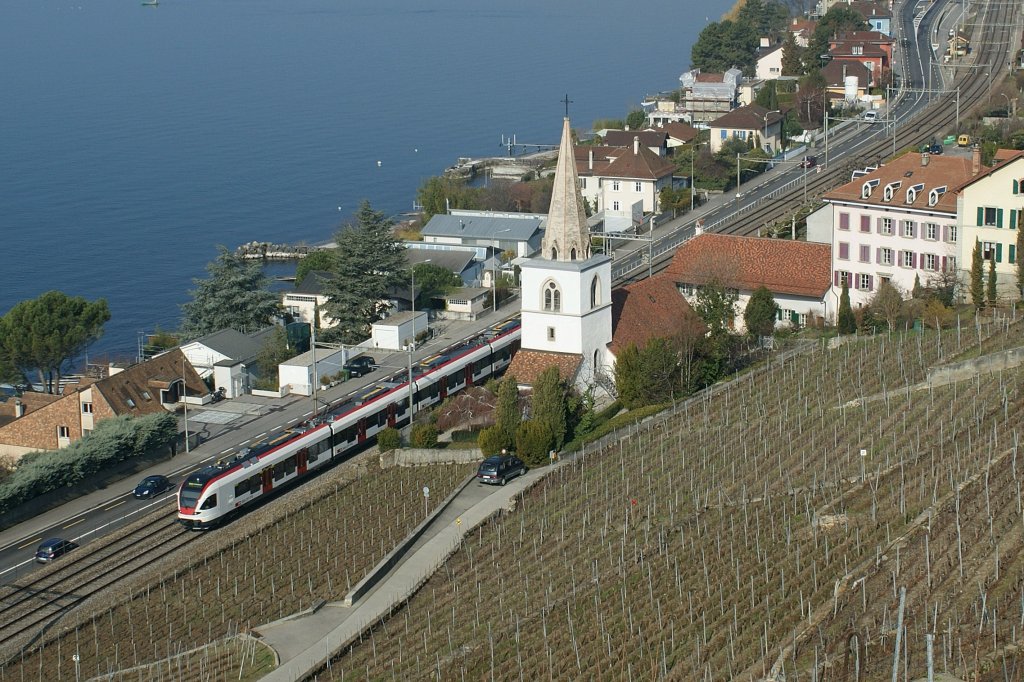 Local train service to Villeneuve by Villette (VD).
23.03.2010