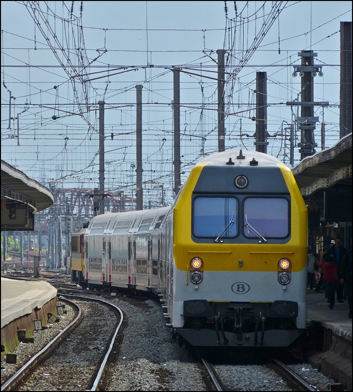 M 5 control car pictured in Bruxelles Midi on June 22nd, 2012.