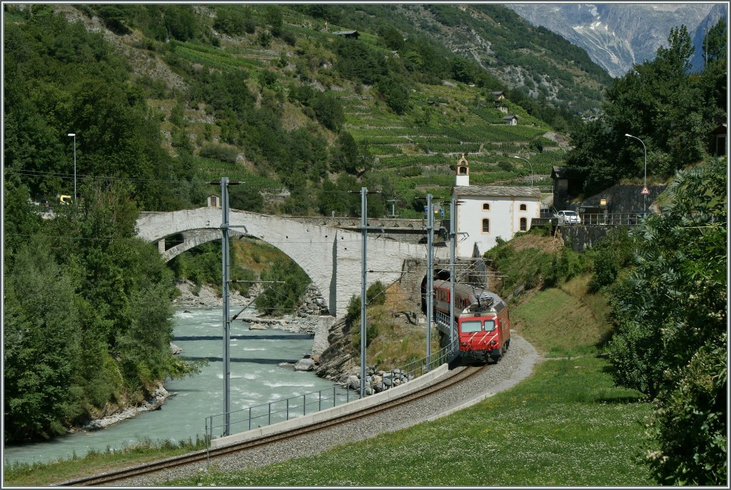 MGB local train by Neubrck. 
22.07.2012