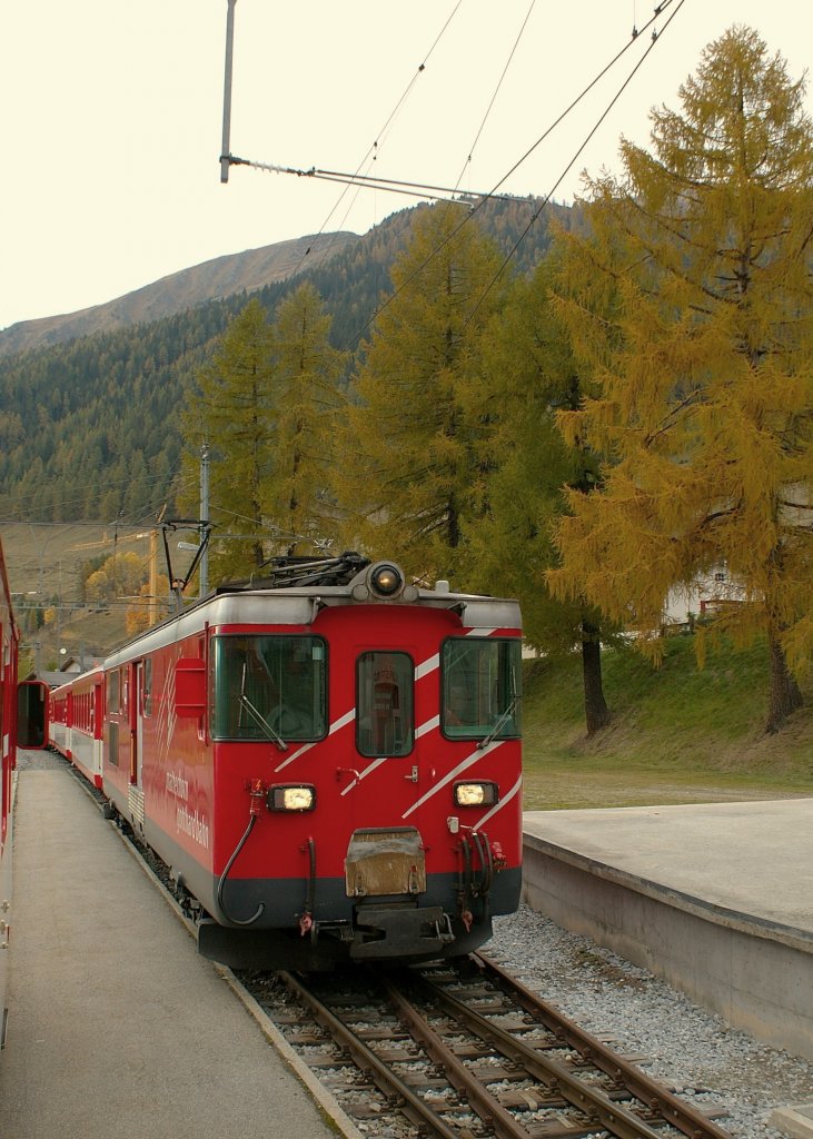 MGB local train in Mnster (VS).
10.10.2008