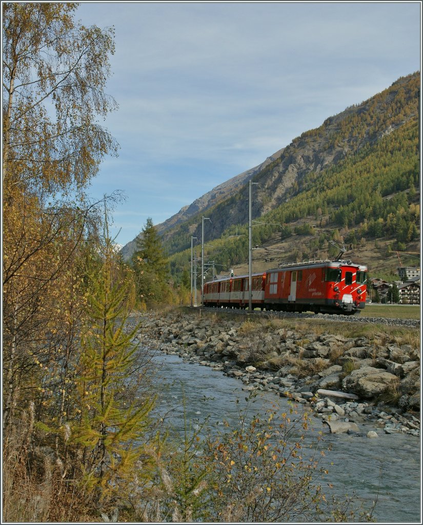 MGB local Train to Brig by Tsch.
19.10.2012