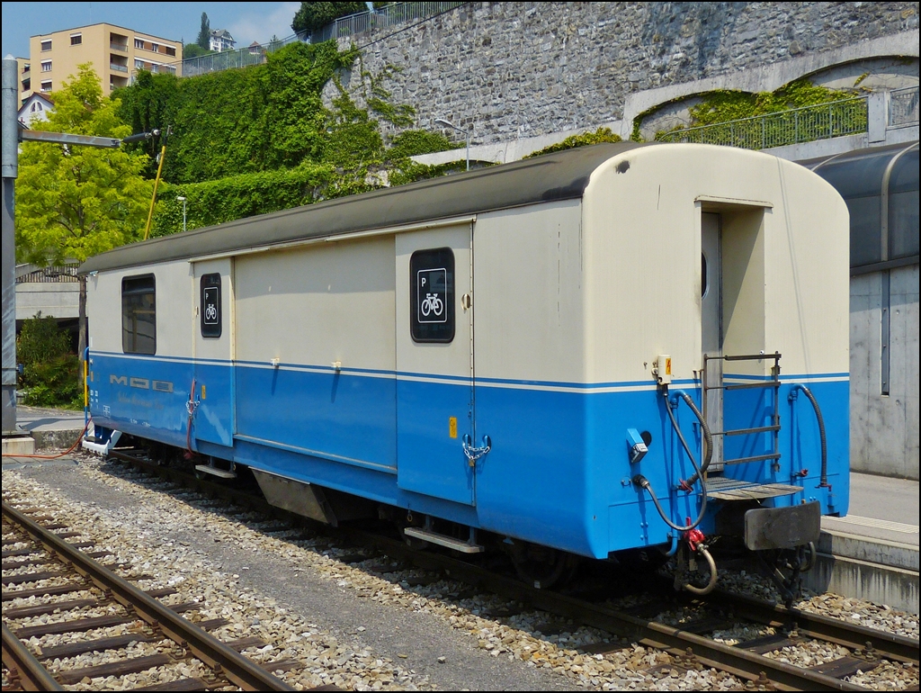 MOB luggage and bicycle car BD 33 pictured in Montreux on May 25th , 2012.