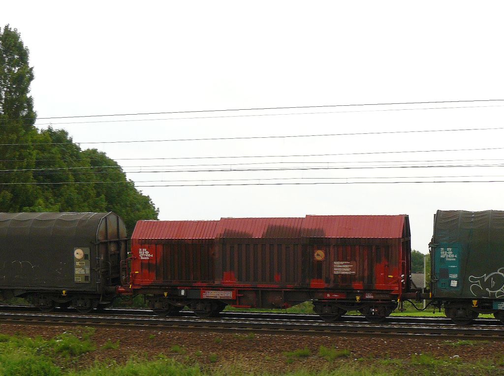 NMBS Shimmns with number 31 88 477 7 635-4. Ekeren, Belgium 12-08-2011.