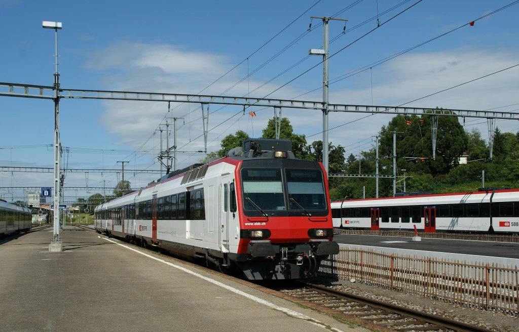 NPZ to Yverdon is arriving at Payerne. 
25.06.2011