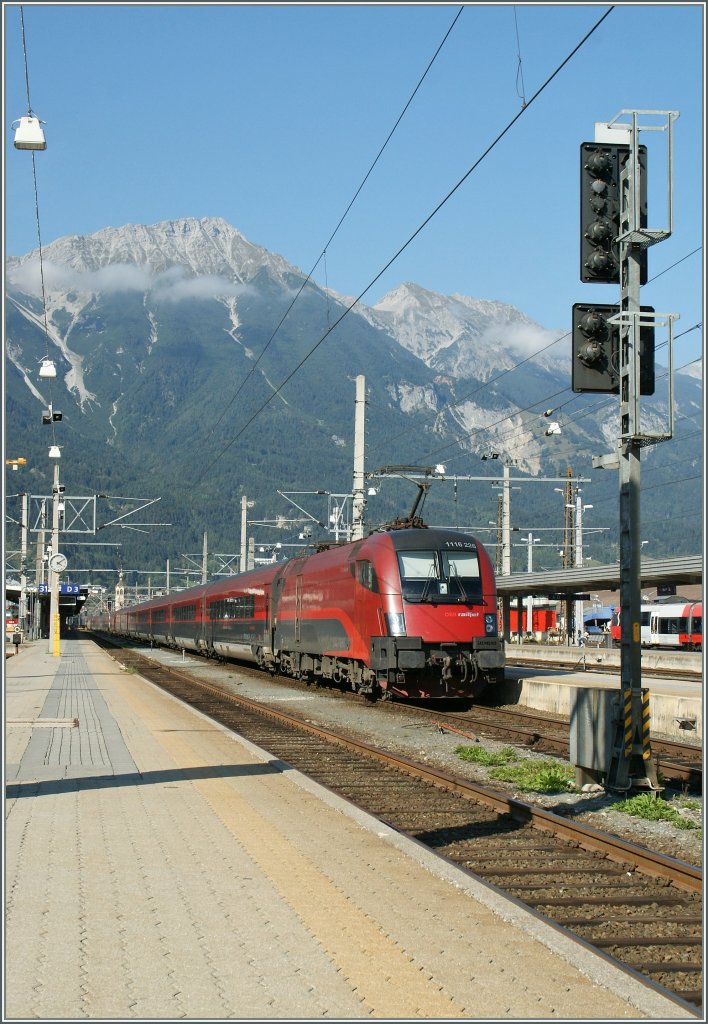 BB 1116 226 wiht RJ in Innsbruck. 
15.09.2011