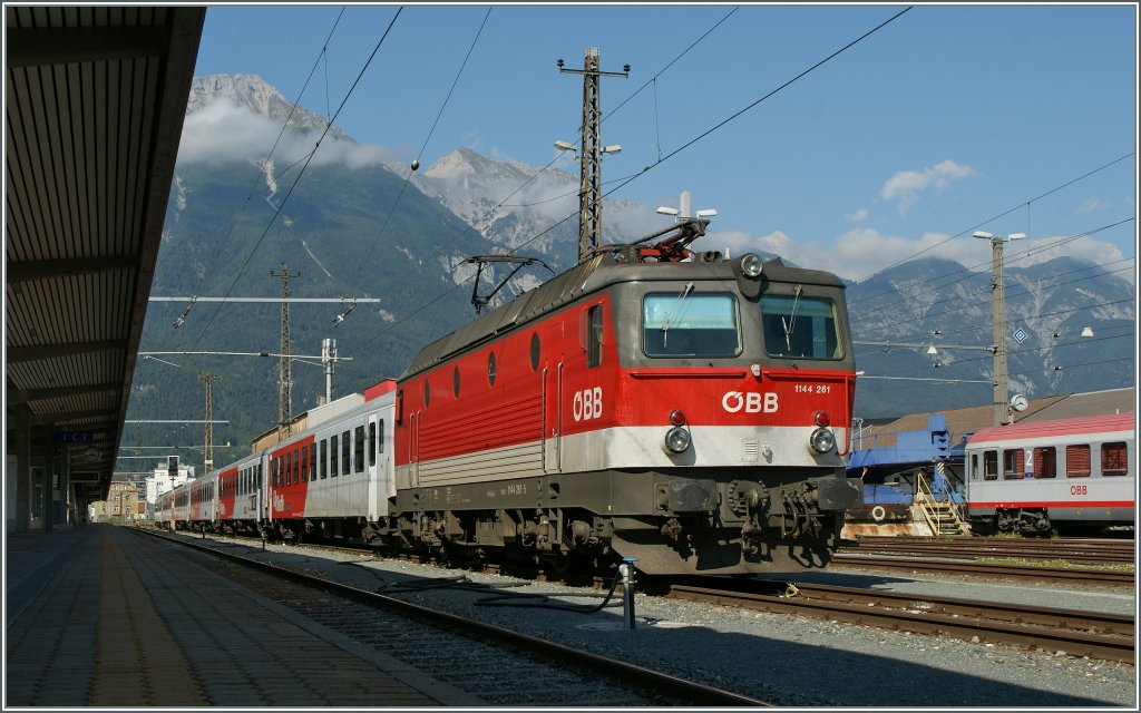 BB 1144 261 in Innsbruck. 
15.09.2011