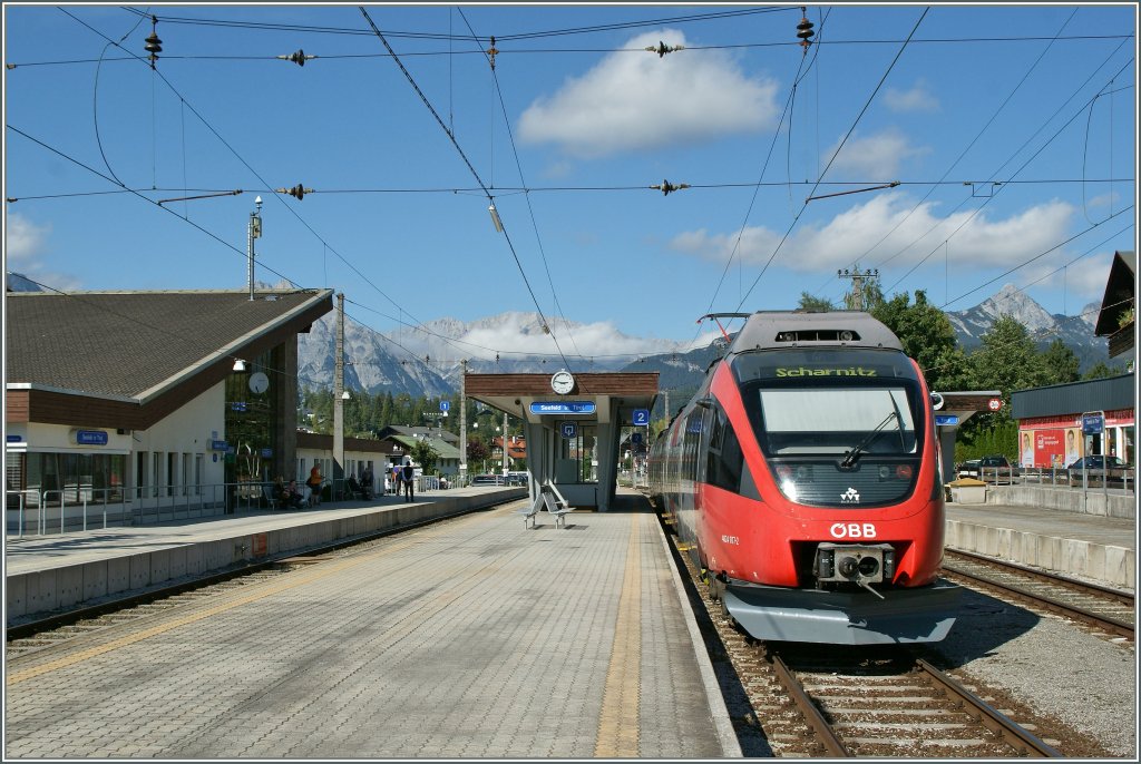 BB ET 4024 077-2 to Scharnitz in Seefeld. 
15.09.2011