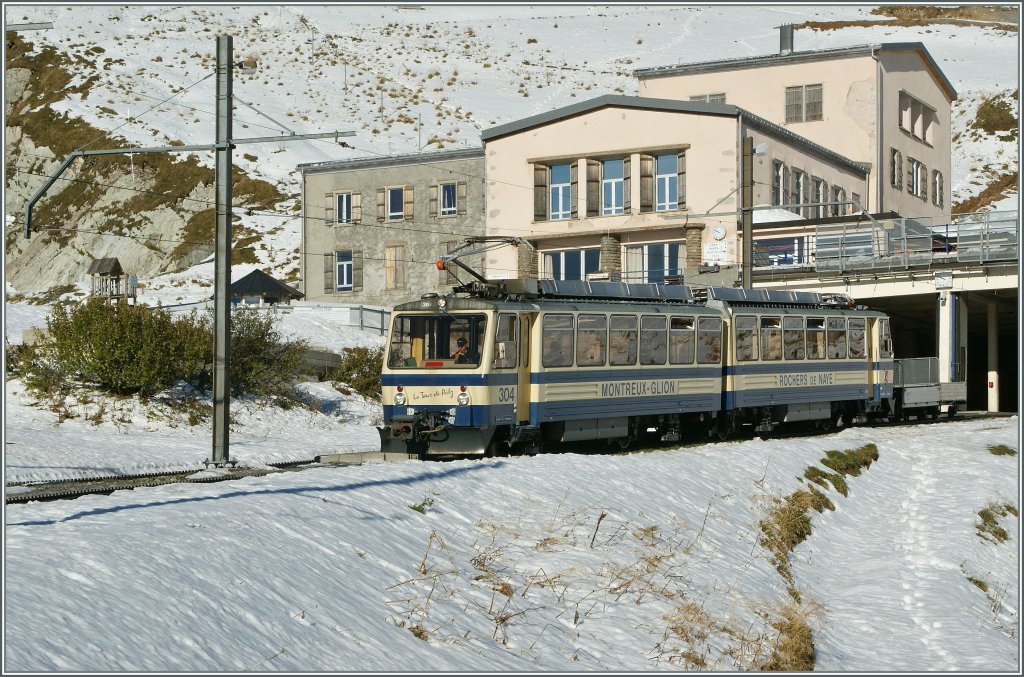 On the Rochers de Naye. 
12.10.2011