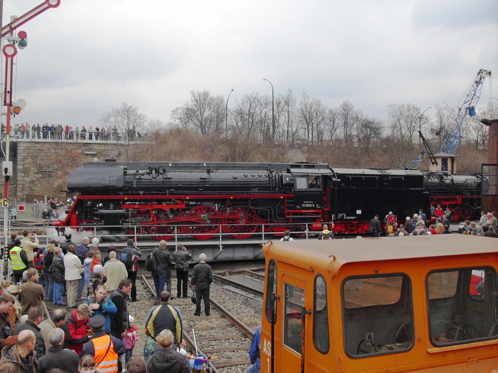 Opening of the season railroad museum Dresden old town (26, 27 & 28.03.2010)
www.igbwdresdenaltstadt.de
