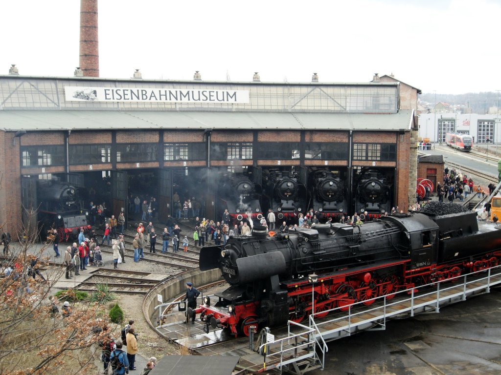 Opening of the season railroad museum Dresden old town (26, 27 & 28.03.2010)
www.igbwdresdenaltstadt.de
