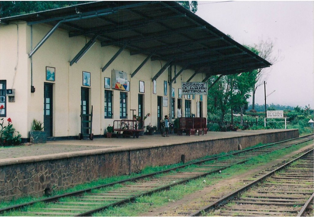 Pattipola Station is the highest railway station in Sri Lanka on the hill country line which is 6,224 feet above mean sea level.  