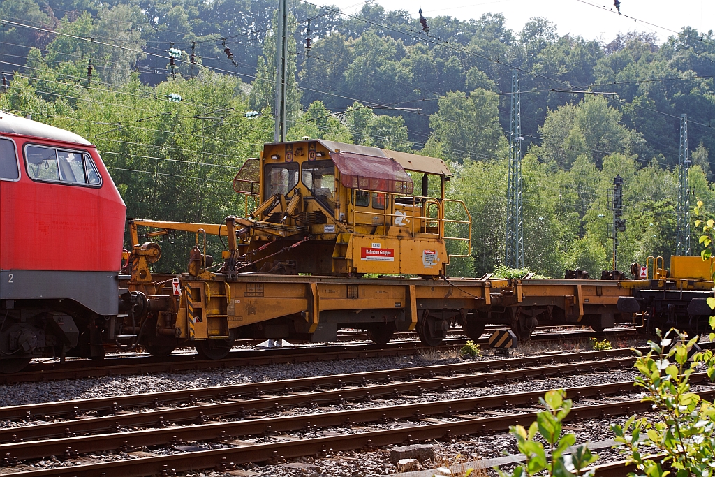 Rail loading unit SLE 992 of the Bahnbau group at 26.06.2011 in Betzdorf/Sieg