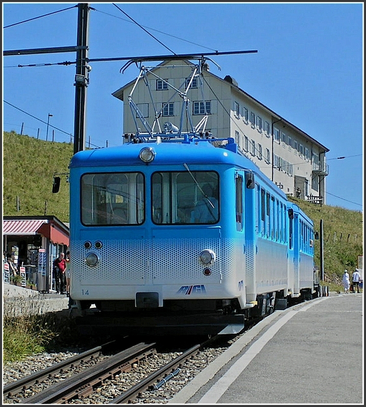 RB unit 14 pictured at Rigi Kulm on August 4th, 2007.