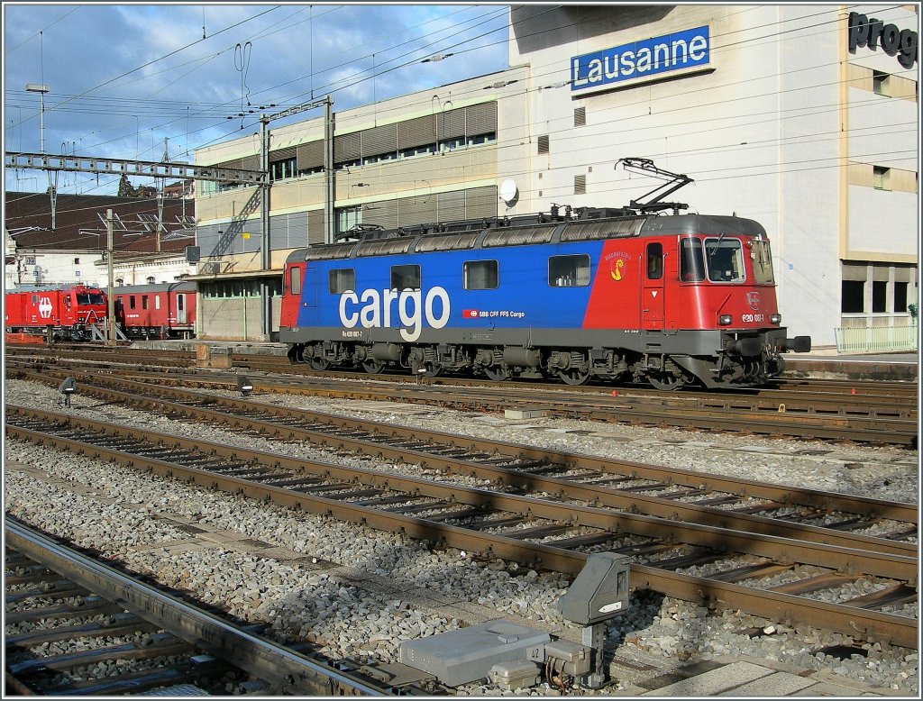 Re 6/6 620 087-7 in Lausanne. 
07.01.2011