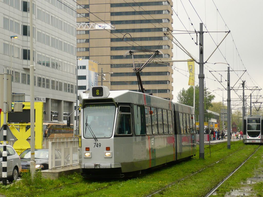 RET Tram 749 Weena Rotterdam 09-05-2012.