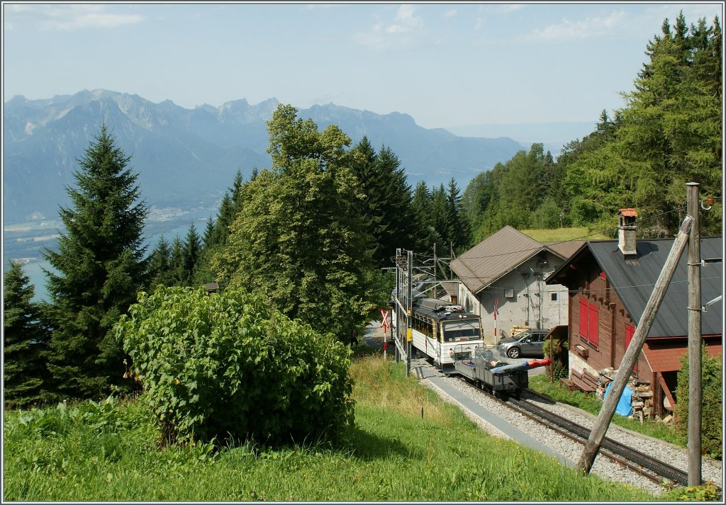 Rochers de Naye Beh 4/8 on the way to the summit by Crt-y-Bau. 
03.08.2013