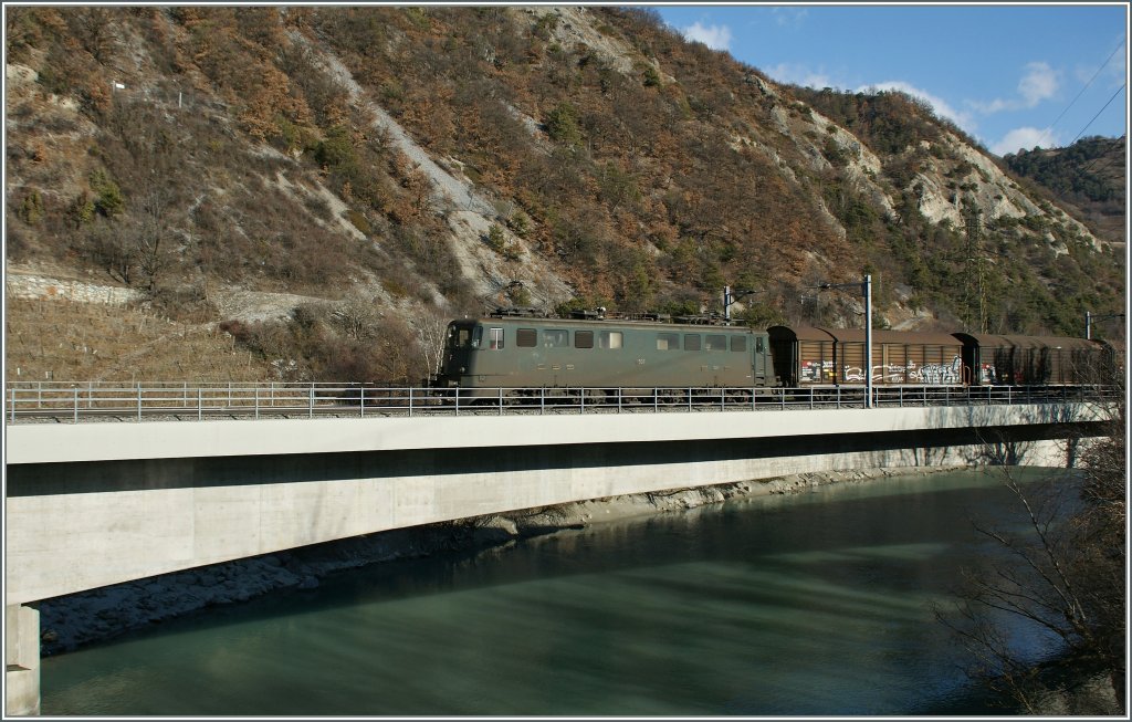 SBB Ae 6/6 11507 by Leuk. 
21.01.2011