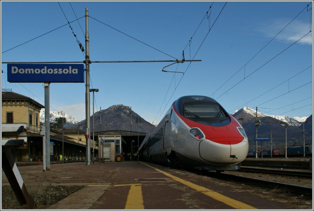 SBB ETR 610 in Domodossola. 
