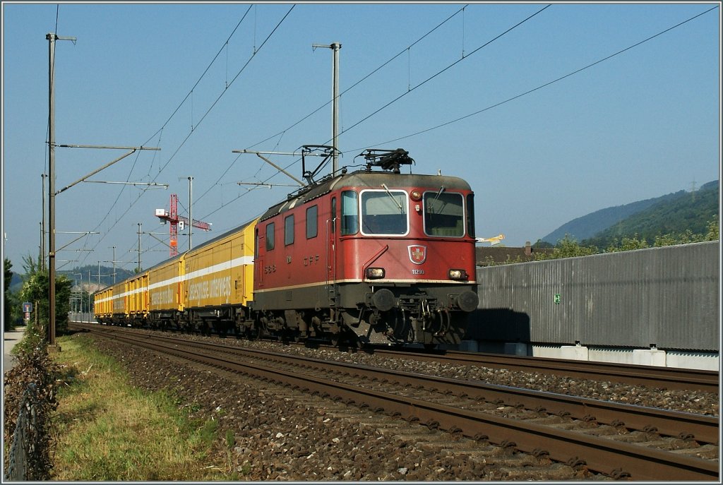 SBB Re 4/4 II 11290 between Lengnau and Grenchen Sd. 
22.07.2013