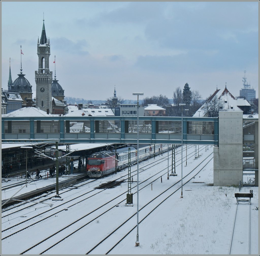 SBB  Re 460 with an IR to Biel/Bienne in Konstanz.
08.12.2012