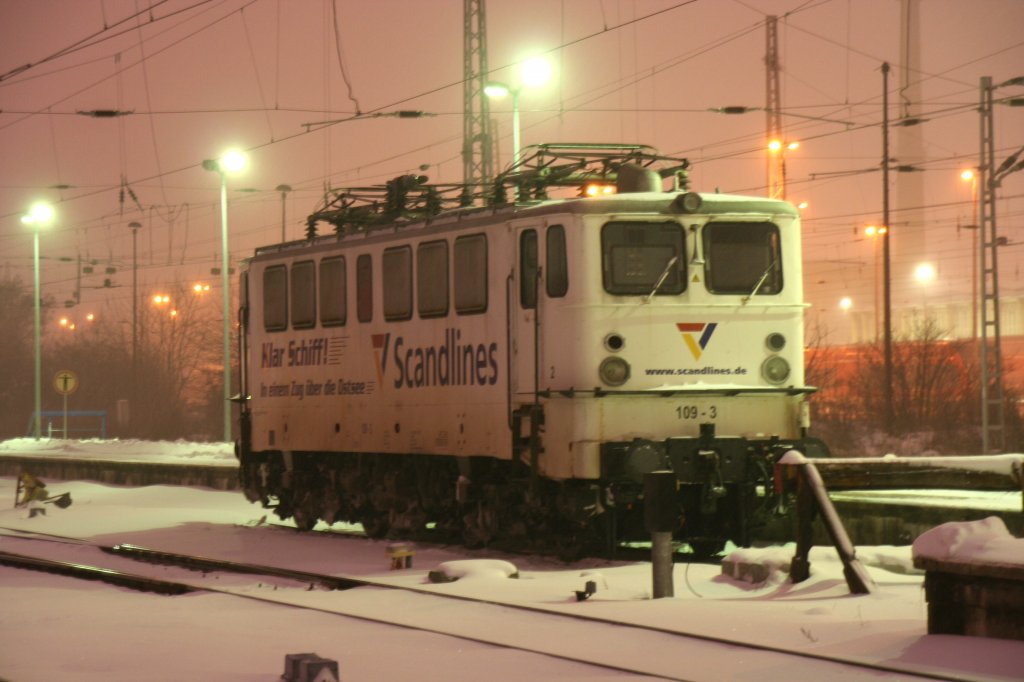 Scanlines Georg Verkehrsgesellschaft (GVG) 109-3 on 9.1.2010 at Berlin-Lichtenberg.