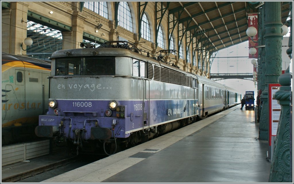 SNCF BB 16008 in Paris Nord Station.
06.05.2011