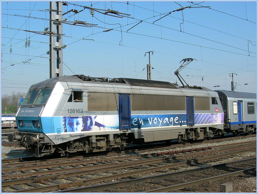 SNCF BB 26 163 in Strasbourg.
10.04.2007