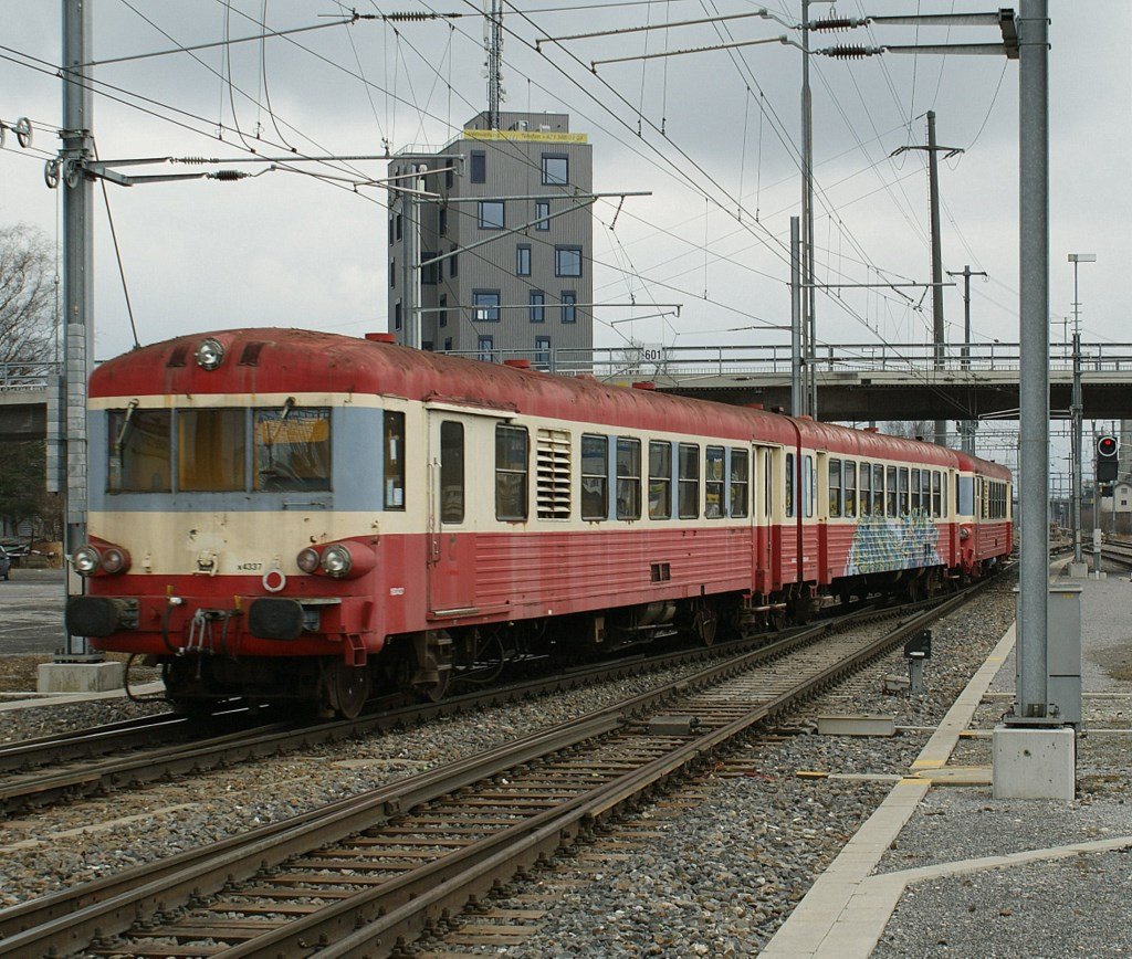 SNCF X 4300 on the way to Romania
03.03.2009