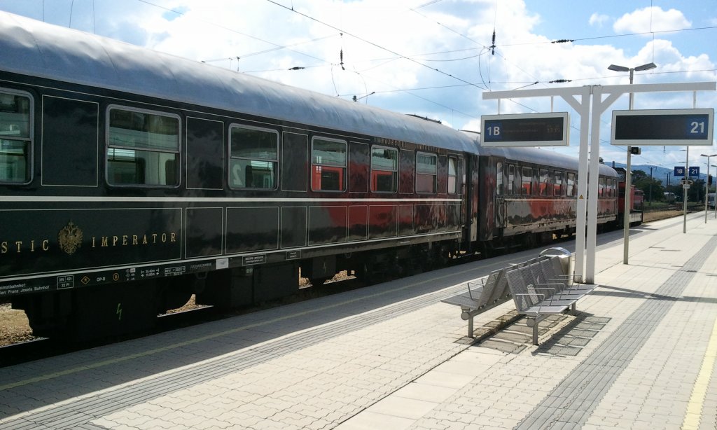 Station Krems a.d. Donau
Austria
Majestic Imperator wagons
12-08-2012