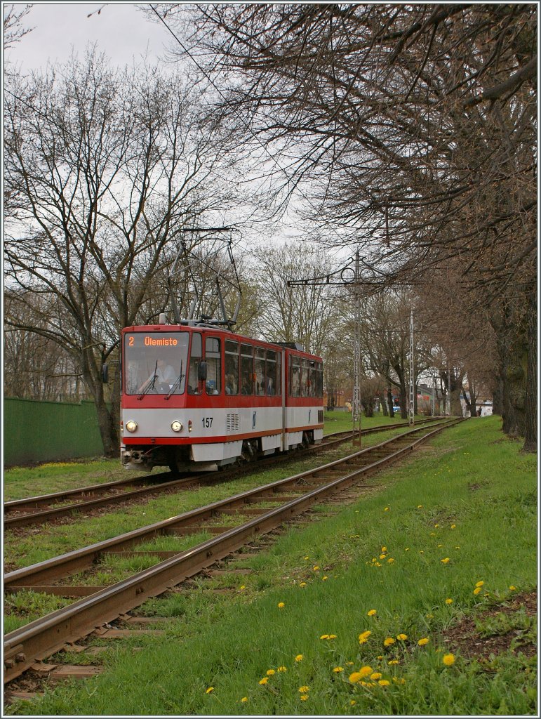 Tatra Tram in Tallinn.
06.05.2013