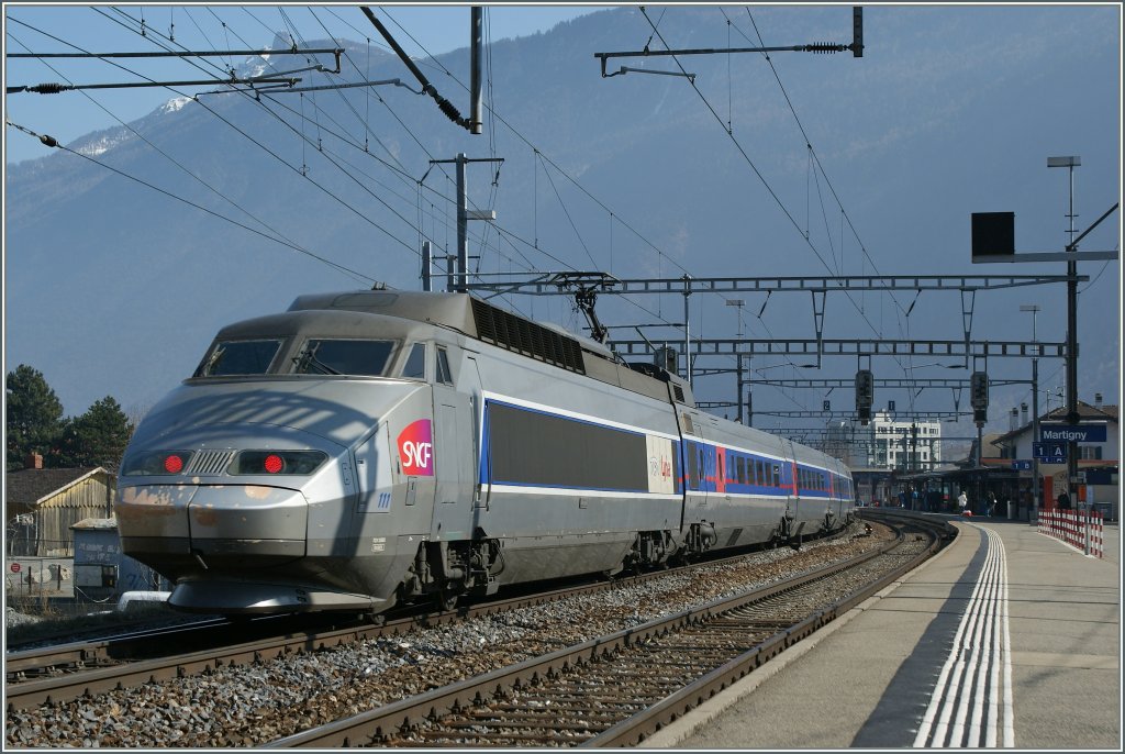  TGV de neige  in Martingy.
05.03.2011