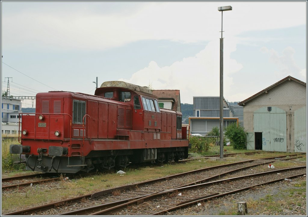 The Bm 6/6 18510 in Yverdon.
23.07.2013