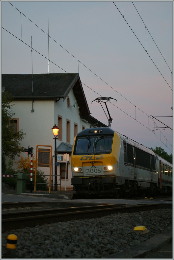 The CFL 3005 in Wilverwiltz. 
14.05.2013