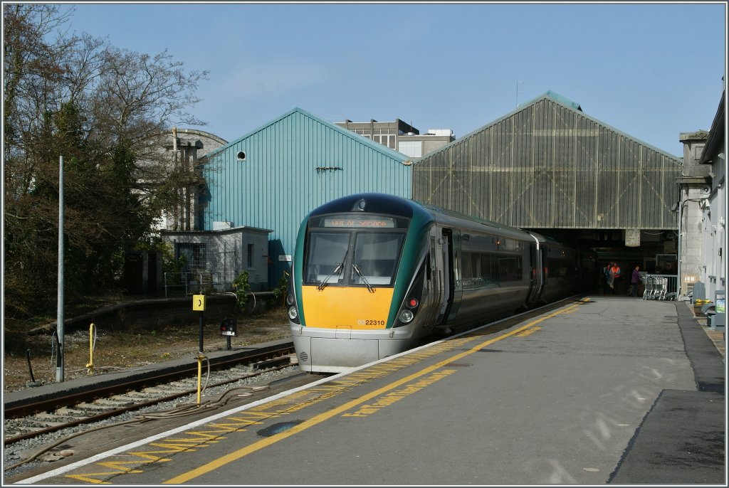The CIE/IR 22 310  in Galway. 15.04.2013