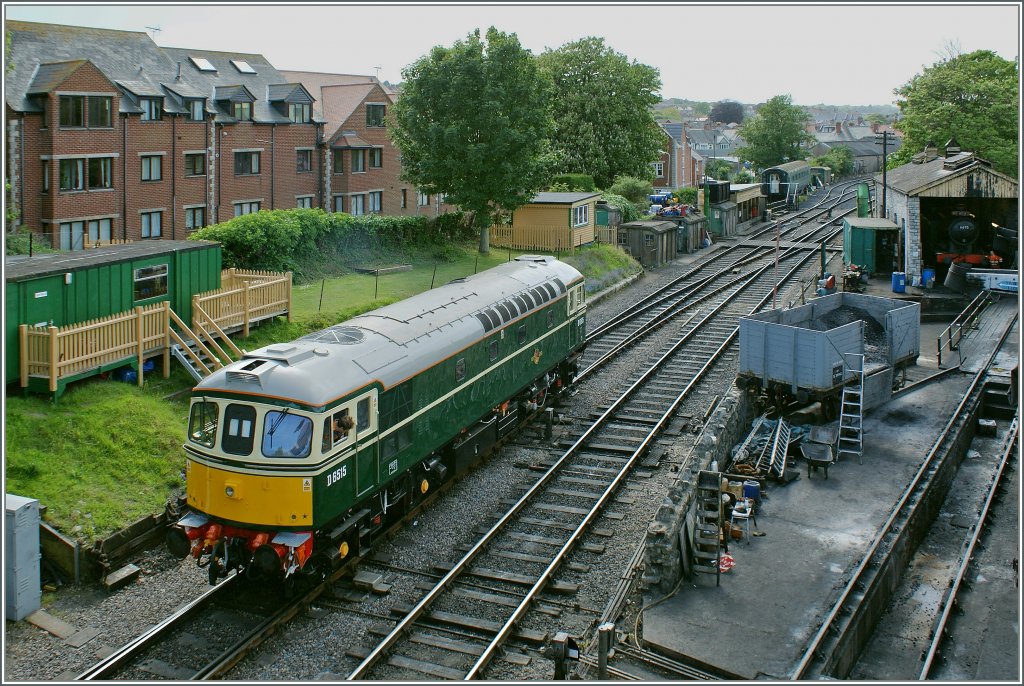 The D 6515 (Class 33) in Swanage. 16.05.2011