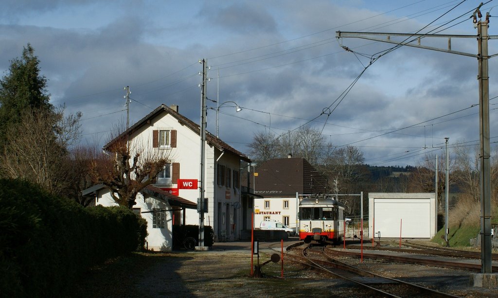 The  Les Brenets  Station.
28.11.2009