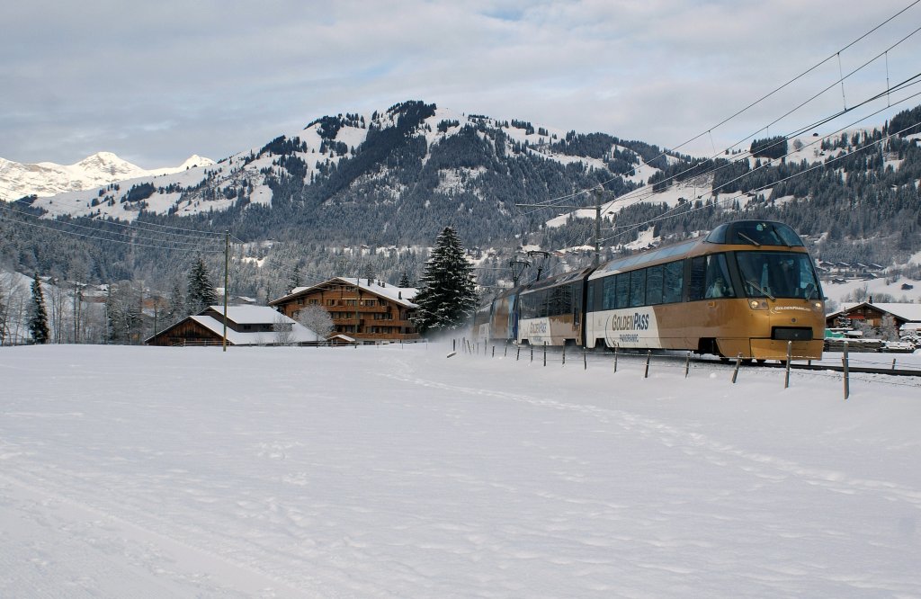The MOM  Golden Panoramic Express  by Gstaad. 
14.01.2010