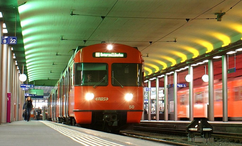 The RBS Underground-Station in Bern.
26.02.2010