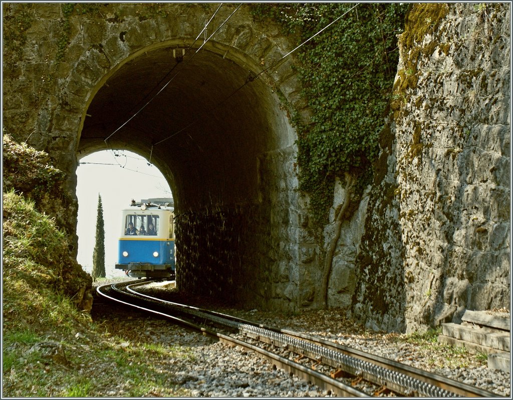 The Rochers de Naye Beh 2/4 203 on the way to Caux.
26.03.2012