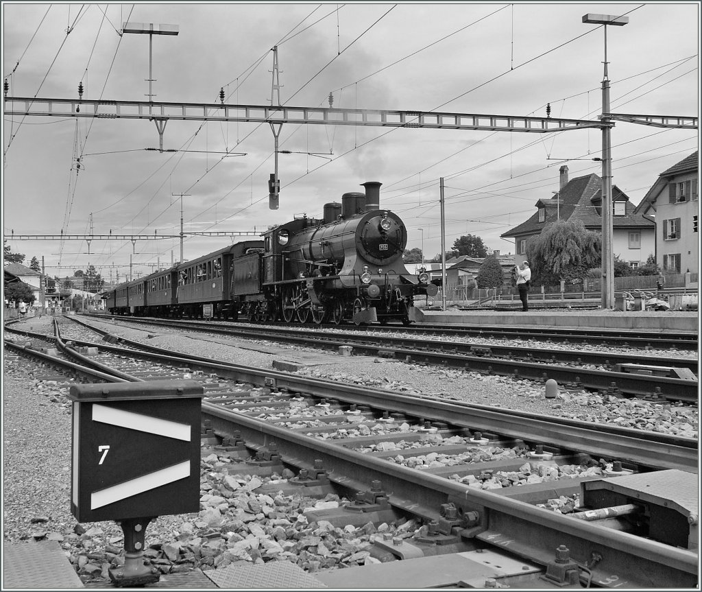 The SBB A 3/5 705 in Murten.
25.06.2011