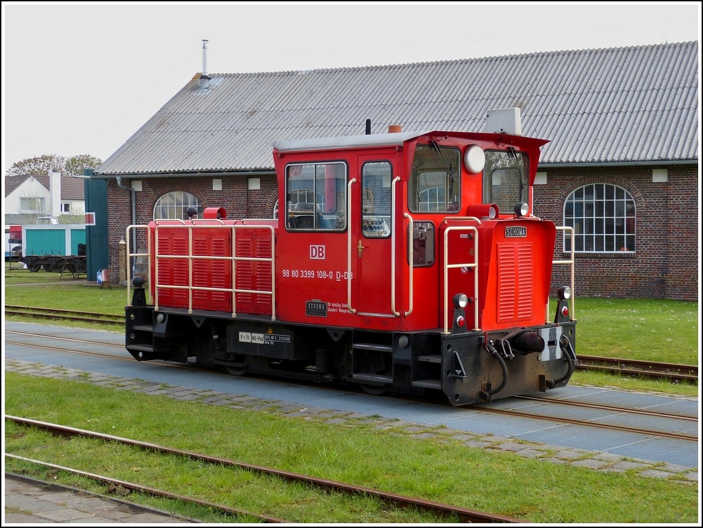 The Schma engine 399 108-0 taken in Wangerooge on May 7th, 2012.