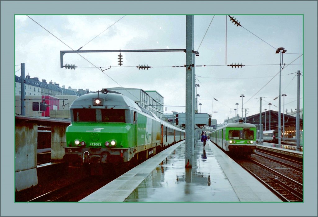 The SNCF CC 72 003 in Paris Nord.
scanned negative/ 13.02.2002